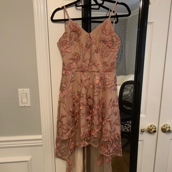 High Low Two Sisters Label Dress - Picture 1 of 2